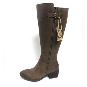Brown Knee-High Women's Boots
